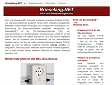 Tablet Screenshot of brieselang.net